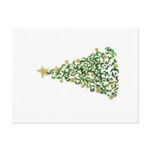 手絵を描クリスマスツリー