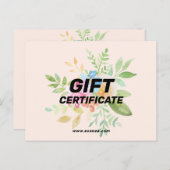 手絵を描フローラ ポストカード (正面/裏面)