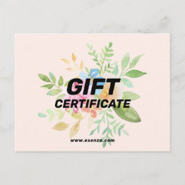 手絵を描フローラ ポストカード