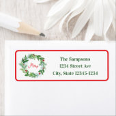 手絵を描リース赤縁どアドメリーレス ラベル (インサイチュ)