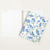 手絵を描忘れで花を付けない プランナー手帳 (ディスプレー)
