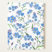 手絵を描忘れで花を付けない プランナー手帳 (裏面)