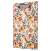 手絵を描抽象芸術フローラルパターン–23136 クリップボード (左)