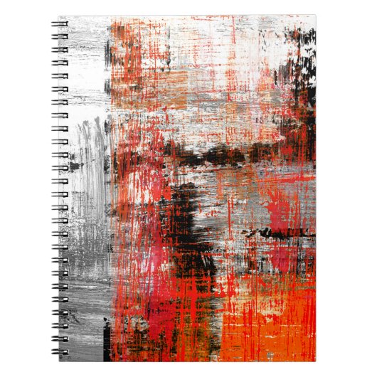  手絵を描抽象芸術背景抽象，アート，油, ノートブック (正面)