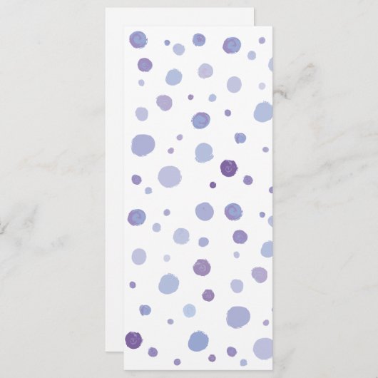 手絵を描水玉模様 (正面/裏面)