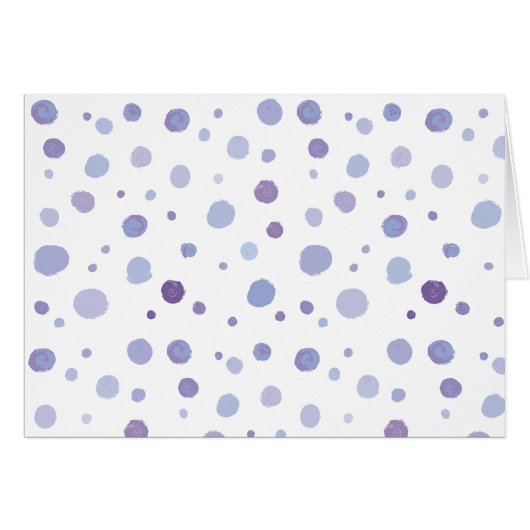 手絵を描水玉模様 (正面横)