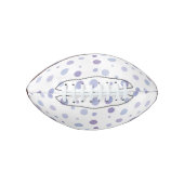 手絵を描水玉模様 アメリカンフットボール (正面)