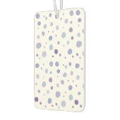 手絵を描水玉模様 カーエアーフレッシュナー (左)