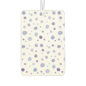手絵を描水玉模様 カーエアーフレッシュナー (裏面)