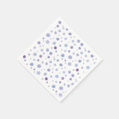 手絵を描水玉模様 スタンダードカクテルナプキン (角)