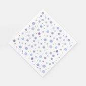 手絵を描水玉模様 スタンダードランチョンナプキン (角)
