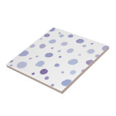 手絵を描水玉模様 タイル (側面)