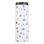 手絵を描水玉模様 タンブラー (裏面)