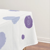 手絵を描水玉模様 テーブルクロス (インサイチュ)