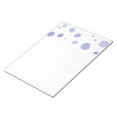 手絵を描水玉模様 ノートパッド (アングル)