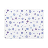 手絵を描水玉模様 マグネット (横)