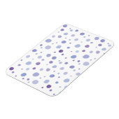 手絵を描水玉模様 マグネット (左側)