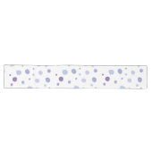 手絵を描水玉模様 ロングテーブルランナー (横)
