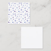 手絵を描水玉模様 割引カード (正面/裏面)