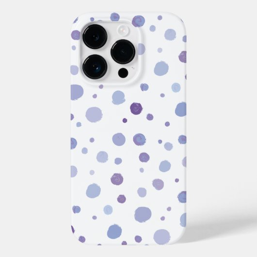 手絵を描水玉模様 Case-Mate iPhoneケース (裏面)