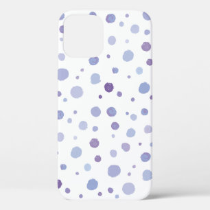 手絵を描水玉模様 iPhone 12 PROケース