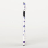 手絵を描水玉模様 iPhoneケース (右側)