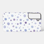 手絵を描水玉模様 SAMSUNG GALAXYケース (裏面横)