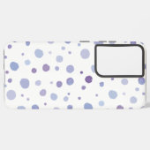 手絵を描水玉模様 SAMSUNG GALAXYケース (裏面横)