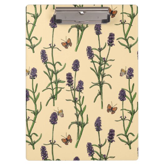 手絵を描水色と水模様 クリップボード (正面)