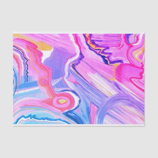 手絵を描絵を描抽象芸術 薄葉紙 (正面)