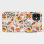 手絵を描花柄–23136 Case-Mate iPhoneケース (裏面(横))