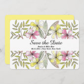 手絵を描花 セーブザデート (正面/裏面)