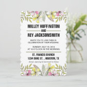 手絵を描花 招待状 (スタンド正面)