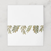 手絵を描葉座席表 プレイスカード (外部開封)