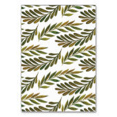 手絵を描葉表番号 テーブルナンバー (裏面)