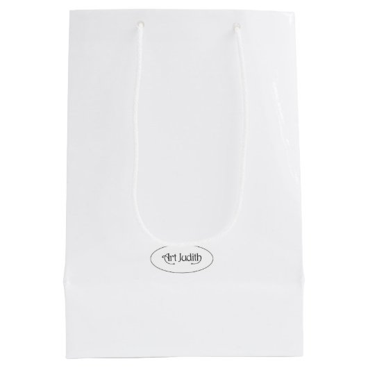 手絵を描蝶抱き枕 ミディアムペーパーバッグ (裏面)