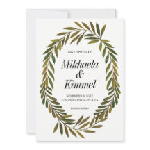 手絵を描離れの保存招待状