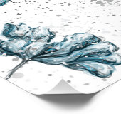 手絵を描青フローラ ポスター (コーナー)