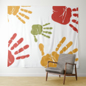 手絵を描 タペストリー (インサイチュ(横))