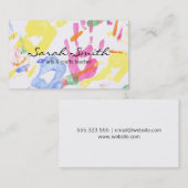 手絵画II （変動） 名刺 (正面/裏面)