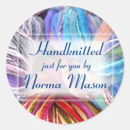 手編み ラウンドシール