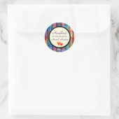 手編み ラウンドシール (バッグ)