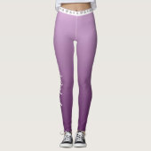 手縫いパーソナライズされたレギンス レギンス (正面)