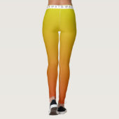 手縫いパーソナライズされたレギンス レギンス (裏面)