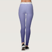 手縫いパーソナライズされたレギンス レギンス (裏面)