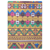 手織りタイ絹文 クリップボード (裏面)