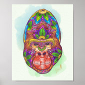 手色のゴリラ ポスター (正面)