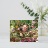 手色彩の鮮やかイースター卵 シーズンポストカード (スタンド正面)