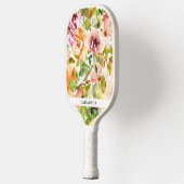 手色彩の鮮やかエレガントとフェミニンパステルバラ ピックルボールラケット (左)