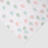 手色彩の鮮やかクリスマスパイン数々のコーン 薄葉紙 (詳細)